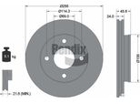 Bendix Braking BDS1642 Disco Freno Oe 4605A068 Compatibile Con Colt, Forfour