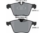 Bendix Braking BPD2090 Set Di Pastiglie Freno, Freno A Disco Oe 02C2C40926 Compatibile Con S-Type, Xf, Xj, Xk