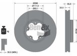 Bendix Braking BDS1151 Disco Freno Oe 1763885 Compatibile Con Tourneo, Transit