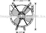Ventola Radiatore Ava HD7505 Oe 19015P08003 Compatibile Con Civic