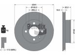 Bendix Braking BDS1924 Disco Freno Oe 5171225010 Compatibile Con Accent