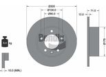 Bendix Braking BDS1024 Disco Freno Oe 4320600Q0A Compatibile Con NV400, Movano, Master