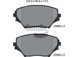 Bendix Braking BPD1335 Set Di Pastiglie Freno, Freno A Disco Oe 0446542070 Compatibile Con Rav 4