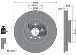 Bendix Braking BDS2187HC Disco Freno Oe 102509900B Compatibile Con Model S
