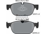 Bendix Braking BPD1428 Set Di Pastiglie Freno, Freno A Disco Oe 31499905 Compatibile Con S60, S90, V60, V90, XC40, XC60, XC90