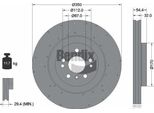 Bendix Braking BDS1664HC Disco Freno Oe 1664211012 Compatibile Con Gle, Gls, Classe M