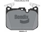 Bendix Braking BPD1643 Set Di Pastiglie Freno, Freno A Disco Oe 2284765 Compatibile Con 2Er F22, 3Er F30, 3Er F34, 3Er F31, 4Er F33, 4Er F32, 4Er F36