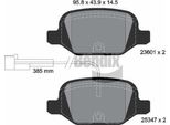 Bendix Braking BPD1609 Set Di Pastiglie Freno, Freno A Disco Oe 71770110 Compatibile Con 500, 500C