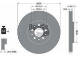 Bendix Braking BDS1418 Disco Freno Oe 51767383 Compatibile Con Alf. 159, Brera, Giulietta, Spider