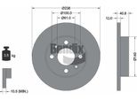 Bendix Braking BDS1063 Disco Freno Oe 2677509716 Compatibile Con Logan, Nova, Sandero, Clio, Express, Megane, Rapid, Thalia, Twingo