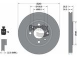 Bendix Braking BDS1882 Disco Freno Oe 4246L9 Compatibile Con 406