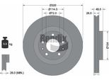 Bendix Braking BDS1781 Disco Freno Oe 7T4Z1125A Compatibile Con CX-7, CX-9