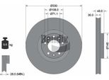 Bendix Braking BDS1439 Disco Freno Oe 1642761480 Compatibile Con C5, 3008, 308, 508