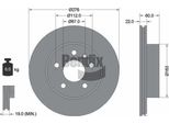 Bendix Braking BDS1189 Disco Freno Oe 6384210112 Compatibile Con Classe V, Vito