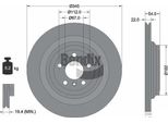 Bendix Braking BDS1493 Disco Freno Oe 1664230212 Compatibile Con Classe Gl, Gle, Gls, Classe M