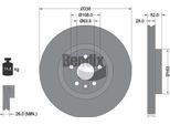 Bendix Braking BDS1532 Disco Freno Oe 30769057 Compatibile Con S60, S80, V60, V70, XC70