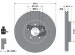 Bendix Braking BDS1547HC Disco Freno Oe 517122P700 Compatibile Con Santa Fe, Sorento