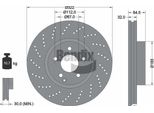 Bendix Braking BDS1302HC Disco Freno Oe A0004213012 Compatibile Con Classe C, Classe E