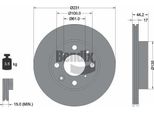 Bendix Braking BDS2225 Disco Freno Oe 45251SB2750 Compatibile Con Civic, Insight