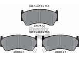 Bendix Braking BPD1902 Set Di Pastiglie Freno, Freno A Disco Oe 1N043328Z Compatibile Con Almera