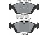 Bendix Braking BPD1055 Set Di Pastiglie Freno, Freno A Disco Oe 1160356 Compatibile Con Serie 3 E36, Serie 3 E46, Z3 E36, Z4 E85