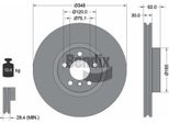 Bendix Braking BDS1243HC Disco Freno Oe 34116771986 Compatibile Con X5, X6