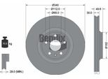 Bendix Braking BDS2122HC Disco Freno Oe 8J0615301 Compatibile Con Tt