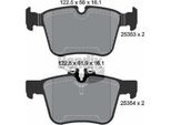Bendix Braking BPD1132 Set Pastiglie Freno, Freno A Disco Oe 0004203602 Compatibile Con Classe C