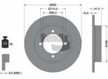 Bendix Braking BDS1367 Disco Freno Oe MB699288 Compatibile Con Carisma, Space Star, S40, V40