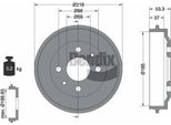 Bendix Braking BDM1004 Tamburo Del Freno Oe SE022165201A Compatibile Con Cinquecento, Elba, Panda, Premio, Uno, Y10, Ibiza, Malaga, Marbella, Terra
