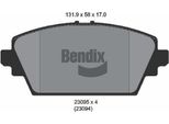 Bendix Braking BPD1921 Set Di Pastiglie Freno, Freno A Disco Oe 410604U125 Compatibile Con Almera, Primera
