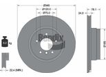 Bendix Braking BDS1720HC Disco Freno Oe 34216771971 Compatibile Con X5, X6