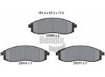 Bendix Braking BPD1914 Set Di Pastiglie Freno, Freno A Disco Oe 4106038U90 Compatibile Con Cefiro, Maxima