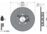 Bendix Braking BDS1669 Disco Freno Oe 2024210212 Compatibile Con Classe C