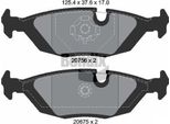 Bendix Braking BPD1719 Set Di Pastiglie Freno, Freno A Disco Oe 1153196 Compatibile Con Serie 3 E30