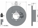 Bendix Braking BDS1929 Disco Freno Oe 4351235110 Compatibile Con Hilux, Taro