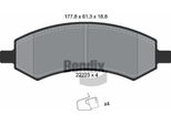 Bendix Braking BPD1878 Set Di Pastiglie Freno, Freno A Disco Oe 05143350AC Compatibile Con Aspen