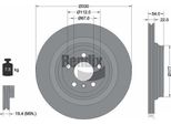 Bendix Braking BDS1696HC Disco Freno Oe 1664230112 Compatibile Con Gle, Classe M