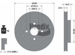 Bendix Braking BDS1327 Disco Freno Oe DG8033251 Compatibile Con Fiesta, 2