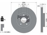 Bendix Braking BDS1733 Disco Freno Oe 45251TGNE00 Compatibile Con Civic
