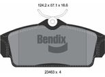 Bendix Braking BPD1986 Set Di Pastiglie Freno, Freno A Disco Oe 410602F028 Compatibile Con Almera, Primera