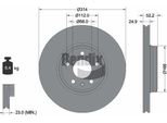 Bendix Braking BDS1041HC Disco Freno Oe 8K0615301 Compatibile Con A4 8K, A4 8W, A5 8T, A5 F5, A5 8F