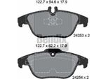 Bendix Braking BPD1067 Set Di Pastiglie Freno, Freno A Disco Oe 0054200720 Compatibile Con Classe C, Classe E