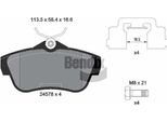 Bendix Braking BPD1099 Set Di Pastiglie Freno, Freno A Disco Oe 1611839580 Compatibile Con Jumpy, Scudo, Expert, Proace