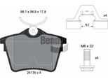 Bendix Braking BPD1152 Set Di Pastiglie Freno, Freno A Disco Oe 1617264780 Compatibile Con C5, 407, 607