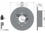 Bendix Braking BDS2067 Disco Freno Oe 05105515AA Compatibile Con Chry. 200, Sebring, Compass
