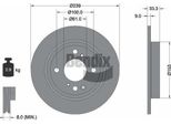 Bendix Braking BDS2282 Disco Freno Oe 42510TZEJ00 Compatibile Con Jazz