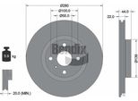 Bendix Braking BDS2186HC Disco Freno Oe 6000615653 Compatibile Con 124 Spider, MX-5