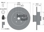 Bendix Braking BDS2023 Disco Freno Oe 8200471520 Compatibile Con Clio, Megane