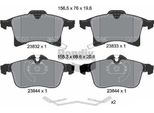Bendix Braking BPD1639 Set Di Pastiglie Freno, Freno A Disco Oe 1605099 Compatibile Con Adam, Corsa D, Corsa E